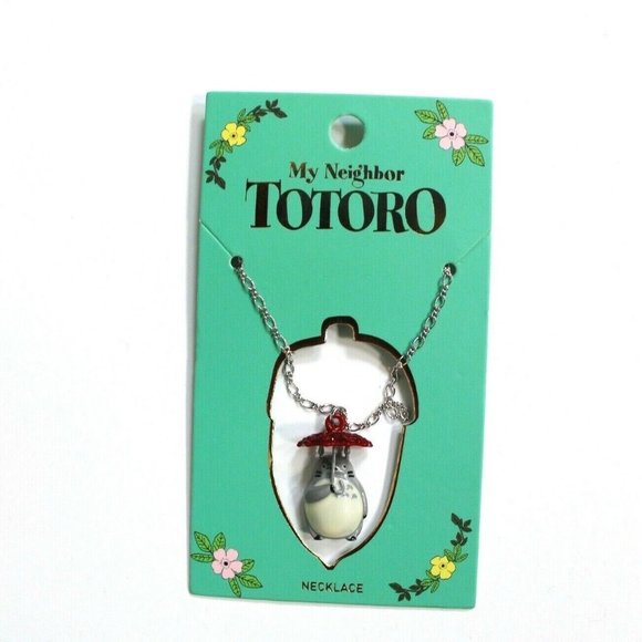 Studio Ghibli Jewelry - Studio Ghibli My Neighbor Totoro Bling Umbrella Necklace
